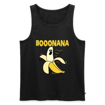 Booonana Banane Halloween Horror Kostüm - Männer Premium Bio Tank Top - Schwarz - Vorne - Michal (187cm)