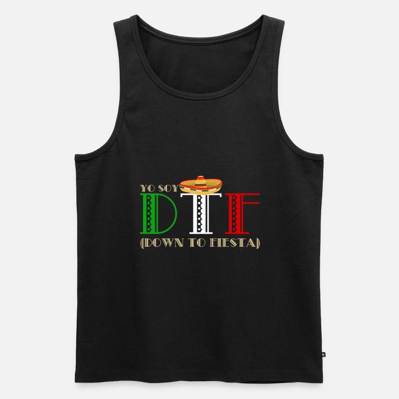 Cinco De Mayo - Männer Premium Bio Tank Top - Schwarz