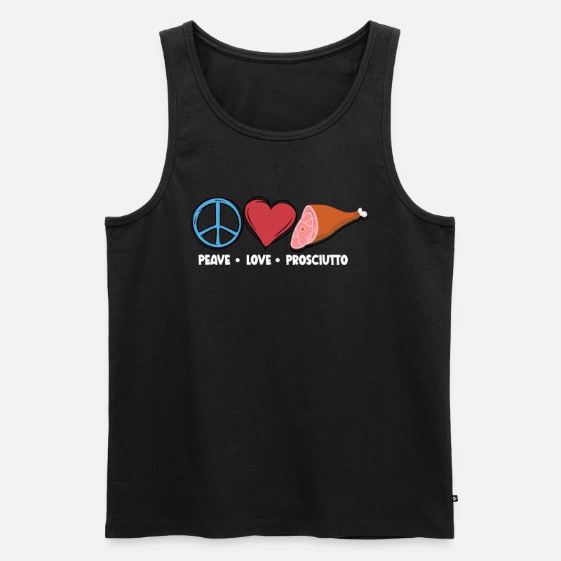 Ham - Men's Premium Organic Tank Top - black