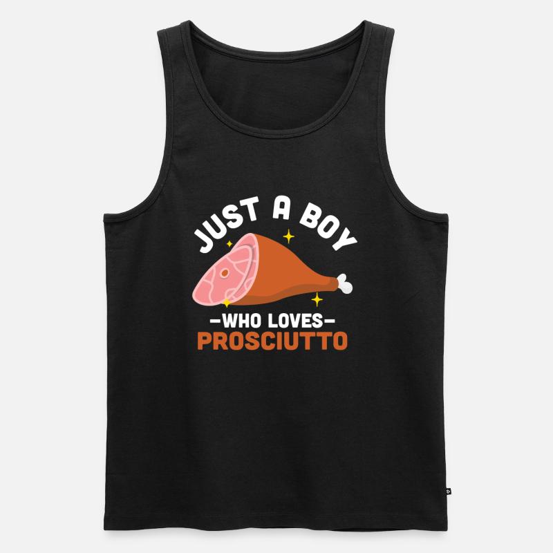 Ham - Men's Premium Organic Tank Top - black