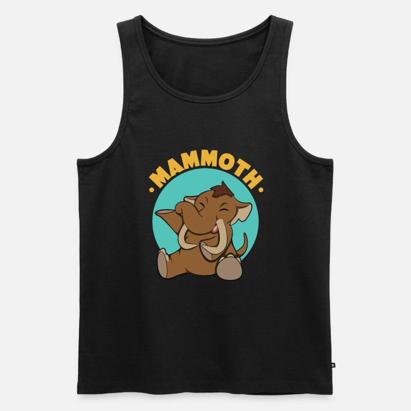 Mammut - Männer Premium Bio Tank Top - Schwarz