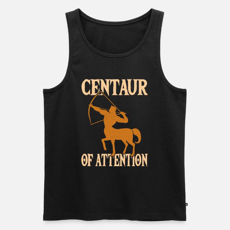 Phoenix Centaur Gift - Men's Premium Organic Tank Top - black