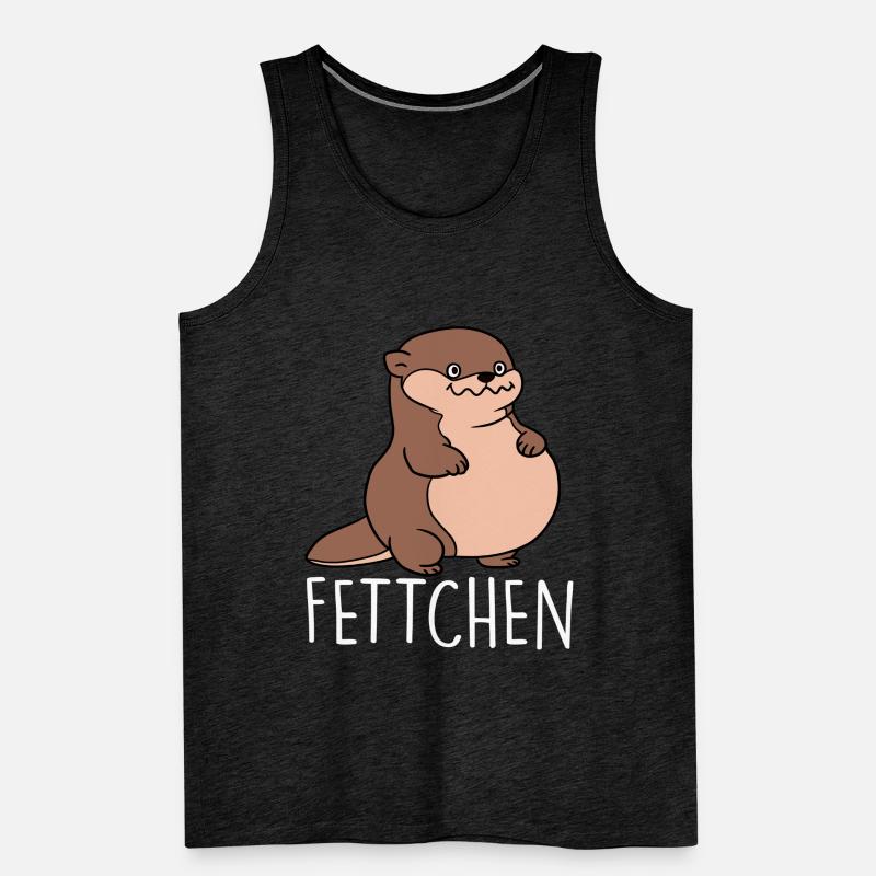 Fat Men's Premium Organic Tank Top