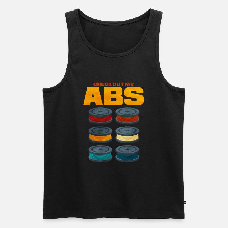 3d printing - Männer Premium Bio Tank Top - Schwarz