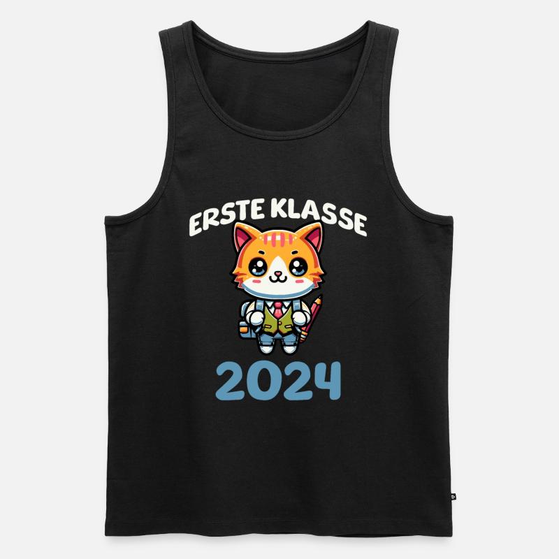 First Class 2024 - Men's Premium Organic Tank Top - black