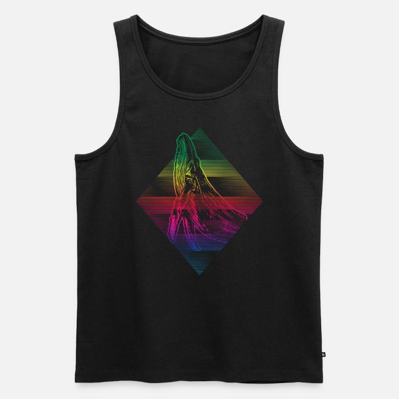 Buckelwal - Männer Premium Bio Tank Top - Schwarz
