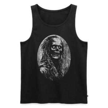 Evil Evil Zombie Undead - Débardeur bio Premium Homme - noir - Devant - AI Model Male 178 light (178cm)