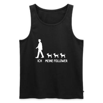 Ich Meine Follower Chihuahua Hund Hunde Züchter - Männer Premium Bio Tank Top - Schwarz - Vorne - Michal (187cm)
