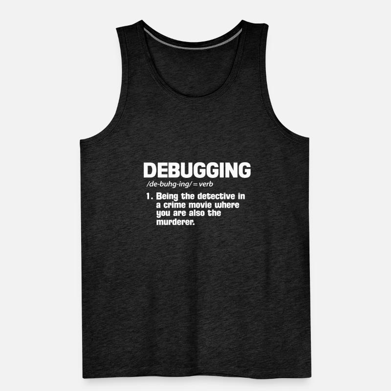 Debugging Men's Premium Organic Tank Top