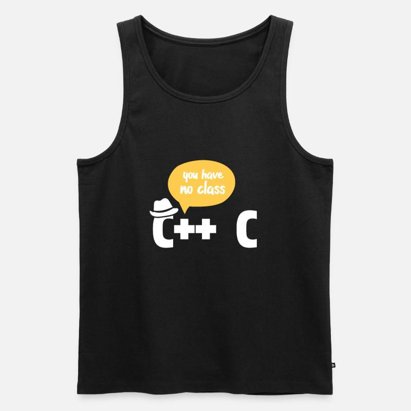 Programmierer - Männer Premium Bio Tank Top - Schwarz