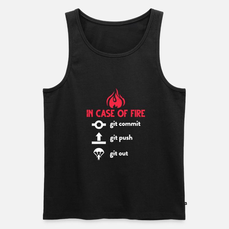 Programmierer - Männer Premium Bio Tank Top - Schwarz