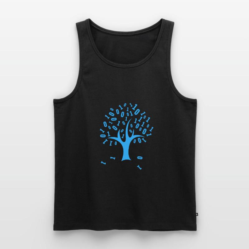 Binary code Men's Premium Organic Tank Top