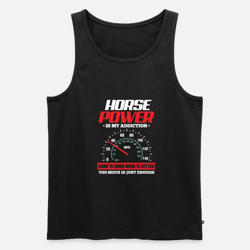 KFZ Mechaniker - Männer Premium Bio Tank Top - Schwarz