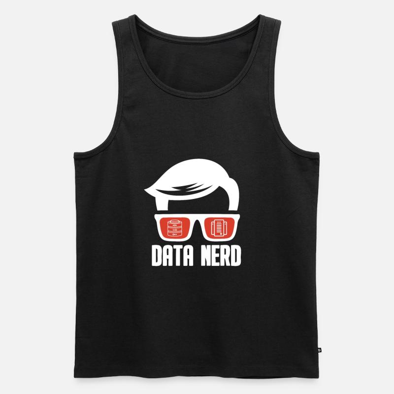 Data Science Analyst Data Scientist - Men's Premium Organic Tank Top - black