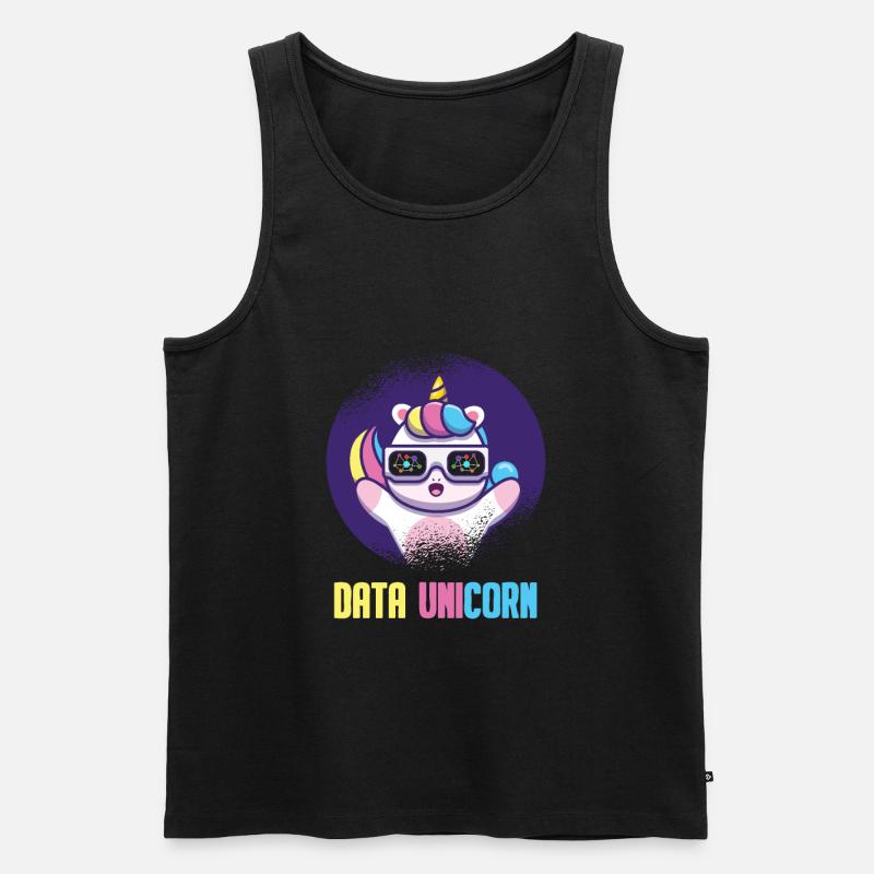 Data Science Analyst Data Scientist - Men's Premium Organic Tank Top - black