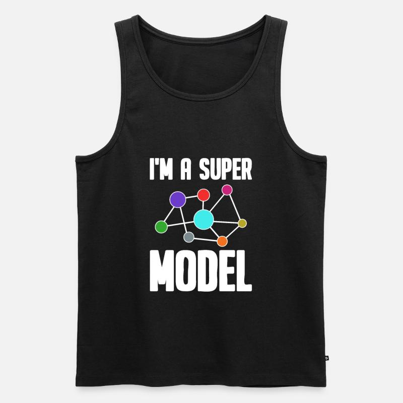 Data Science Analyst Data Scientist - Men's Premium Organic Tank Top - black