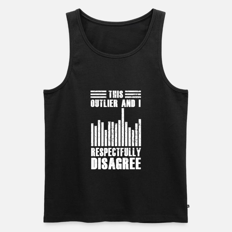 Data Science Analyst Data Scientist - Men's Premium Organic Tank Top - black