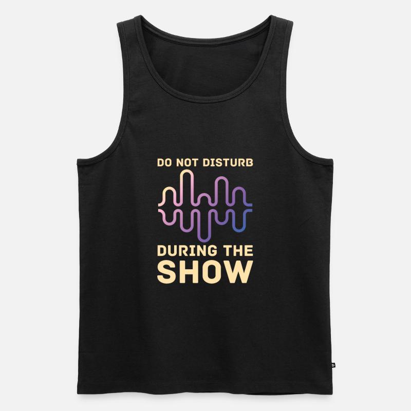 Tontechniker Sound Audio Engineer - Männer Premium Bio Tank Top - Schwarz