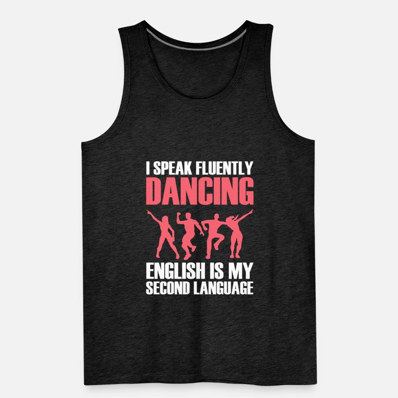 Dancing Dancer Dance Men's Premium Organic Tank Top