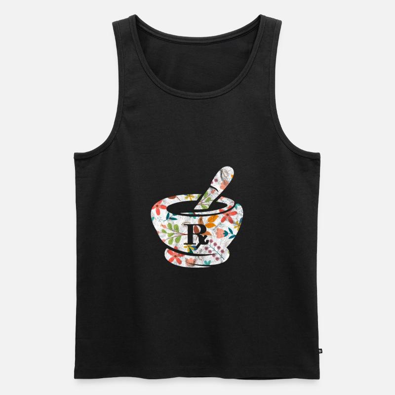 Apotheke - Männer Premium Bio Tank Top - Schwarz