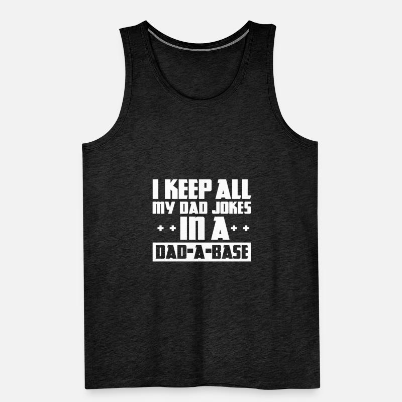 Softwareentwickler Vater Programmierer Geschenk Männer Premium Bio Tank Top