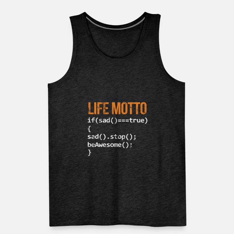 Software developer Men's Premium Organic Tank Top