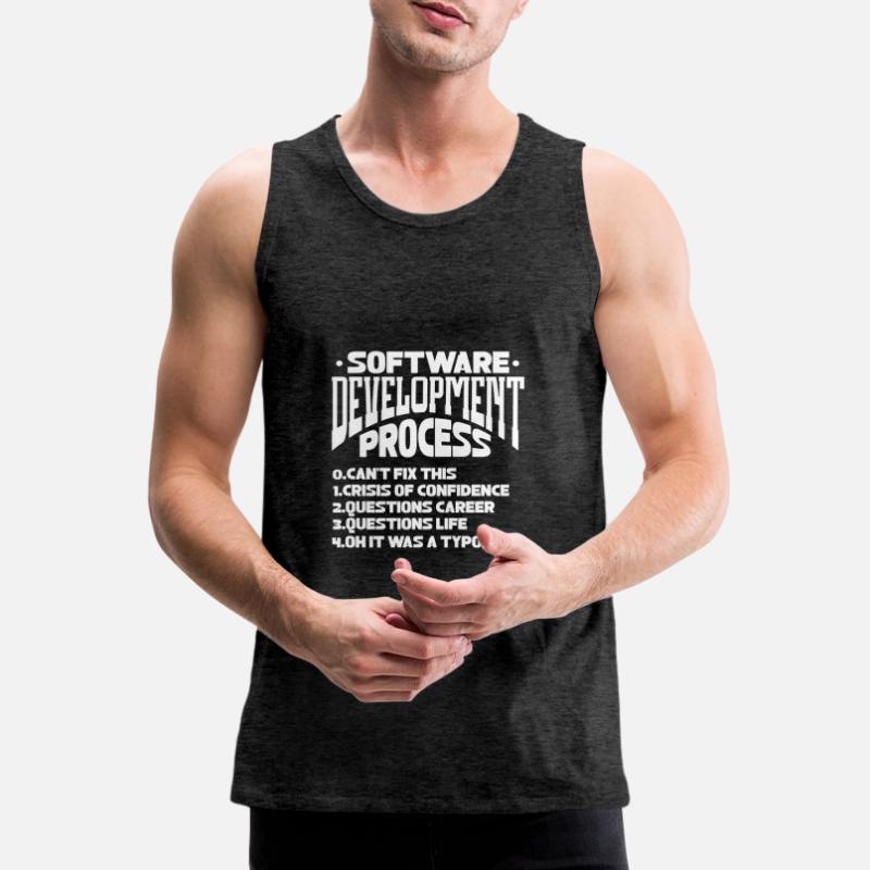 Softwareentwickler Programmierer Software Männer Premium Bio Tank Top