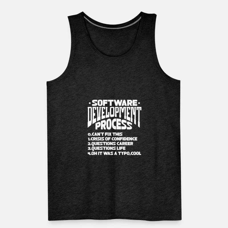Softwareentwickler Programmierer Software Männer Premium Bio Tank Top
