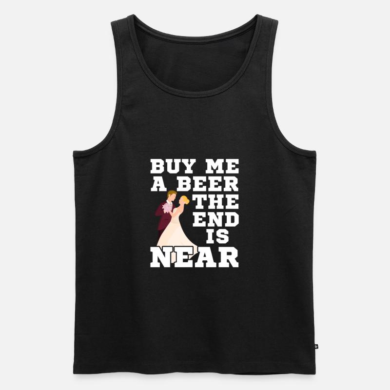 Junggesellenabschied - Männer Premium Bio Tank Top - Schwarz