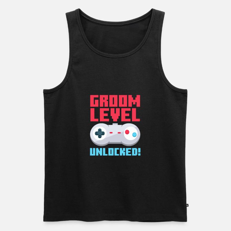 Junggesellenabschied - Männer Premium Bio Tank Top - Schwarz