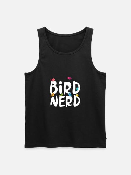 Ornithology - Men's Premium Organic Tank Top - black