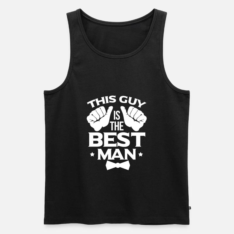 Junggesellenabschied - Männer Premium Bio Tank Top - Schwarz