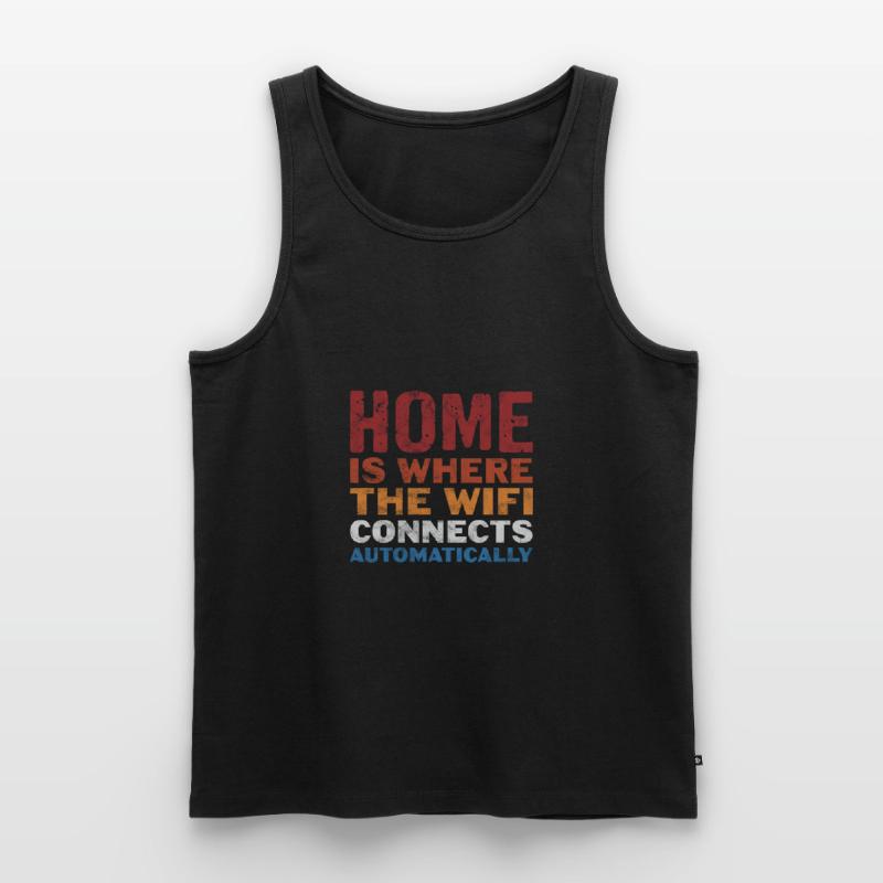 Computer Nerd PC Programmierer Informatik Geschenk Männer Premium Bio Tank Top