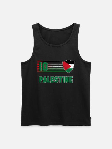 Palästina Fußball Mannschaft - Männer Premium Bio Tank Top -