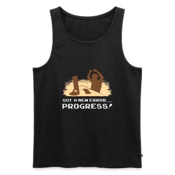 Informatiker Programm Software-Entwicklungsprozess - Männer Premium Bio Tank Top - Anthrazit - Vorne - Alexander (188cm)