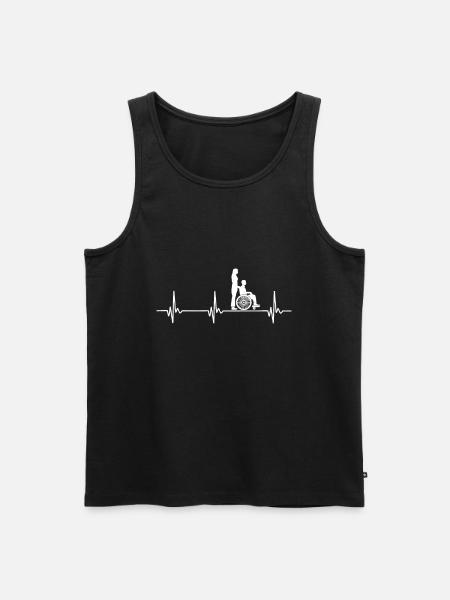 Ergoterapeut Egoterapeut - Herre Premium økologisk tanktop - sort