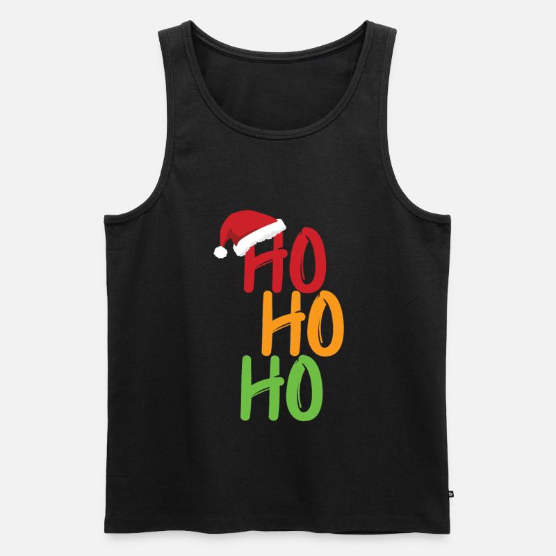 Weihnachten - Männer Premium Bio Tank Top - Schwarz