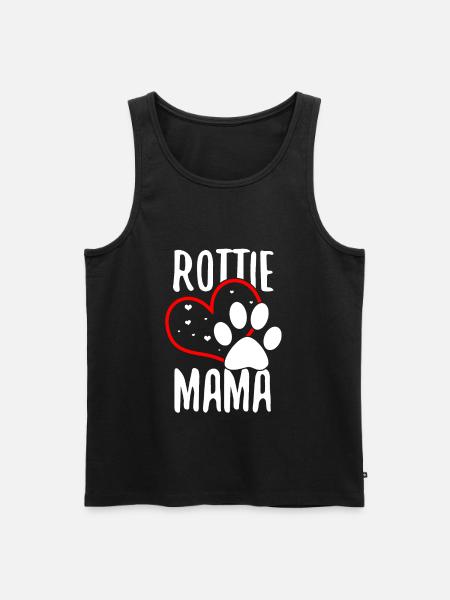 rottweiler - Men's Premium Organic Tank Top - black