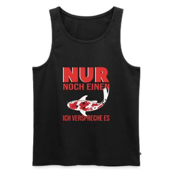 Koi - Männer Premium Bio Tank Top - Schwarz - Vorne - AI Model Male 178 light (178cm)