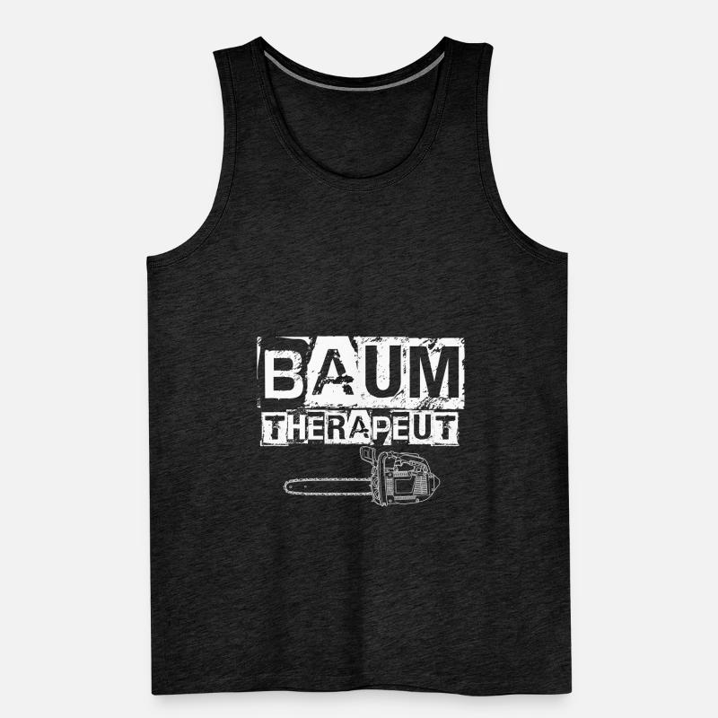 Problem Baum Therapeut Männer Premium Bio Tank Top