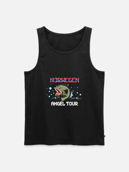 Norway - Men's Premium Organic Tank Top - black