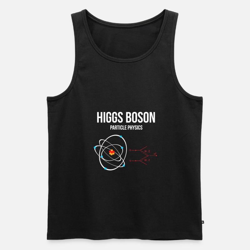 Physik - Männer Premium Bio Tank Top - Schwarz