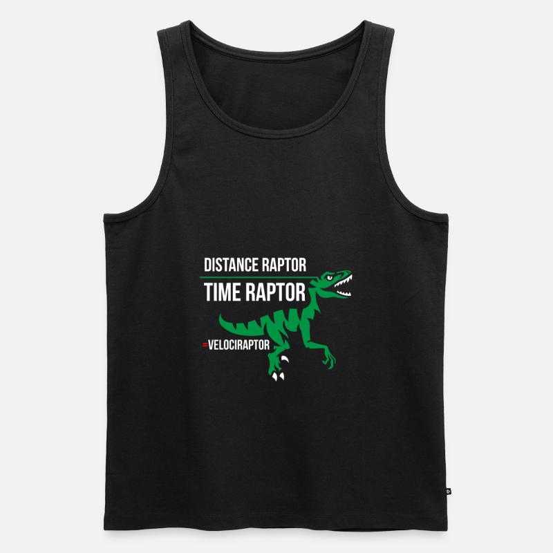 Physik - Männer Premium Bio Tank Top - Schwarz