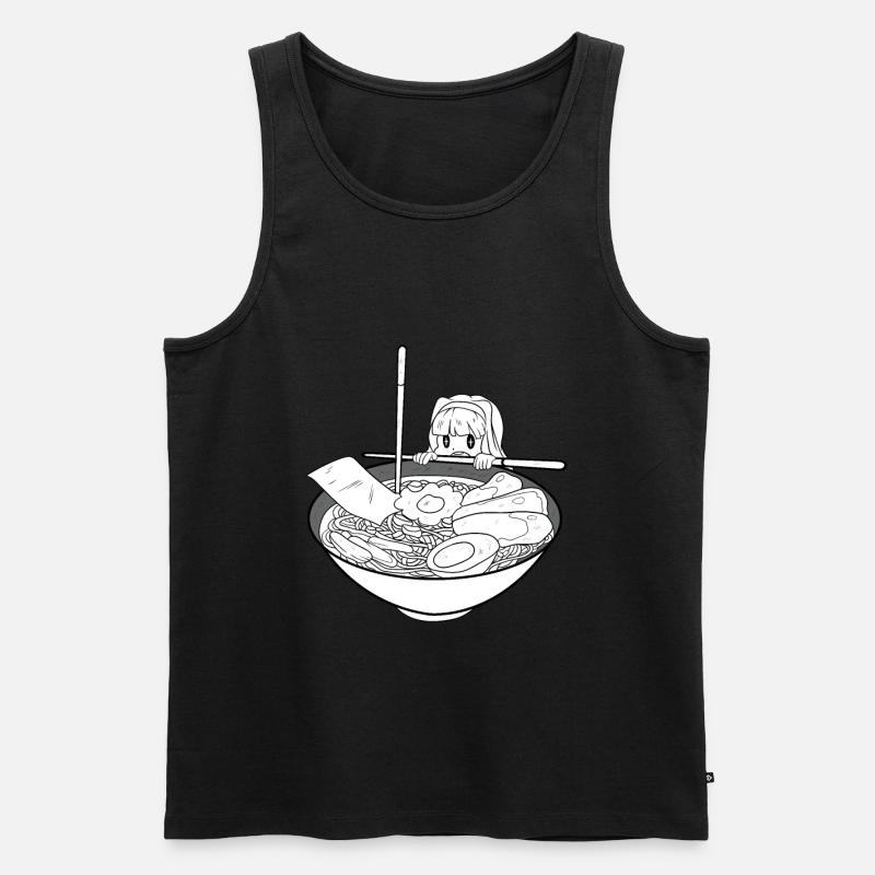 Japan - Men's Premium Organic Tank Top - black