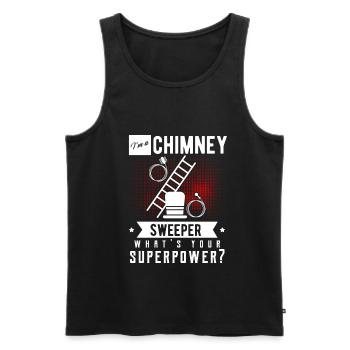 Schornsteinfeger - Männer Premium Bio Tank Top - Schwarz - Vorne - Michal (187cm)