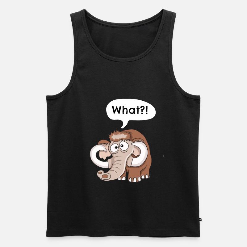 Mammut - Männer Premium Bio Tank Top - Schwarz