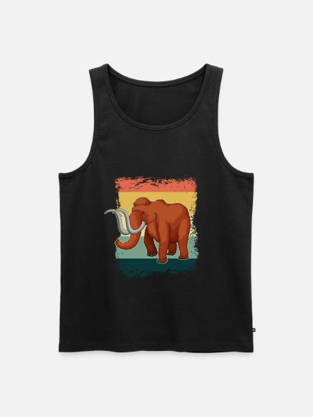 Mammut - Männer Premium Bio Tank Top - Schwarz
