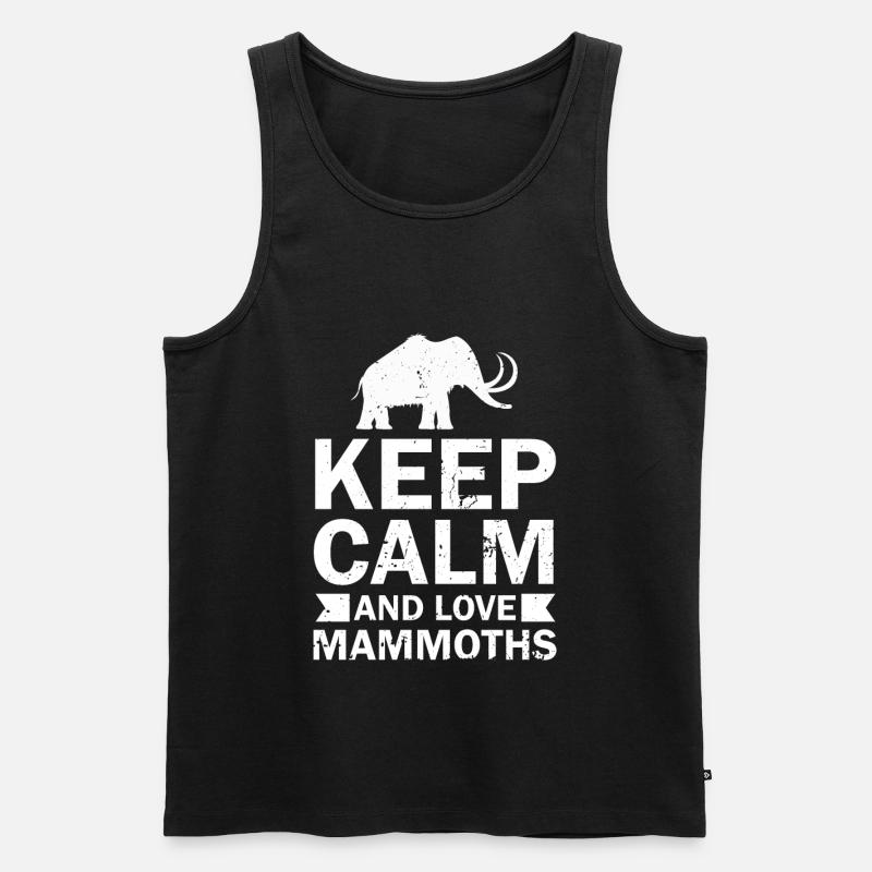 Mammut - Männer Premium Bio Tank Top - Schwarz