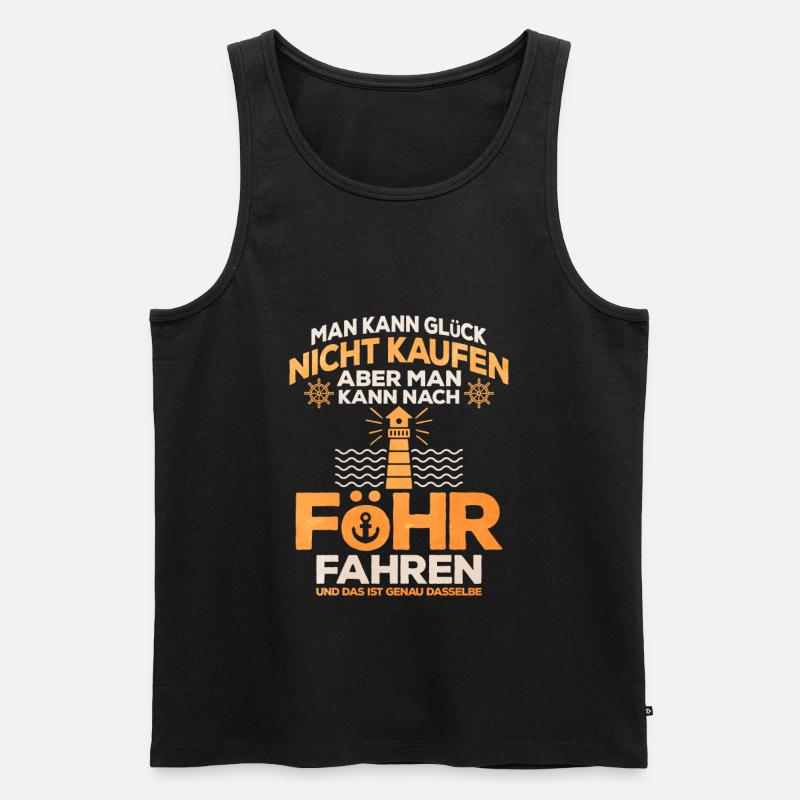 Fohr - Männer Premium Bio Tank Top - Schwarz