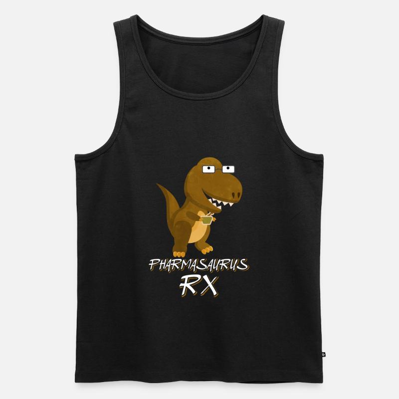 Apotheker - Männer Premium Bio Tank Top - Schwarz